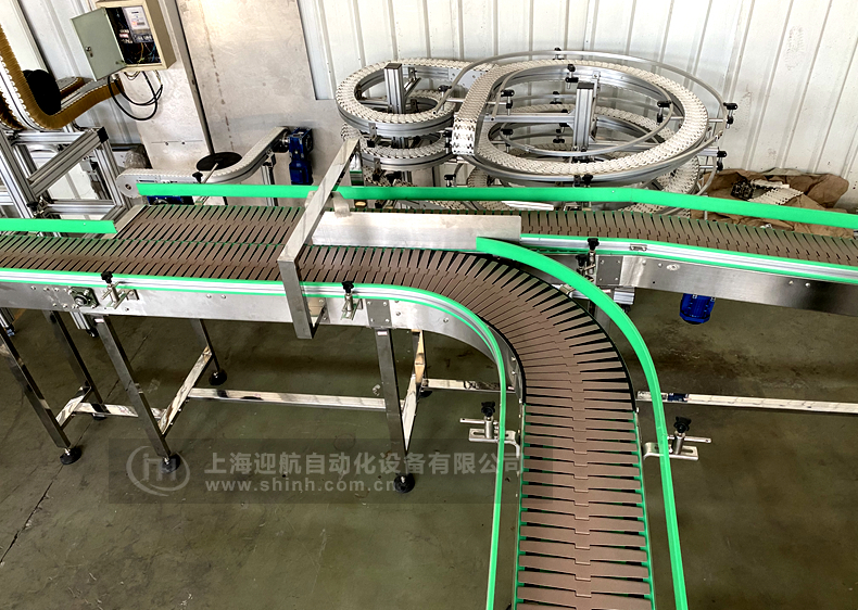 多排分道鏈板輸送機